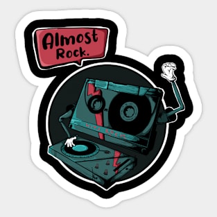 Almost Rock Sticker